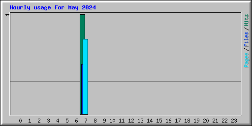 Hourly usage for May 2024