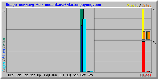 Usage summary for nusantarafmtulungagung.com