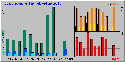 Usage summary for rskk-siantar.id