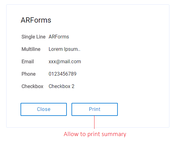 Submit Action - Edit Button