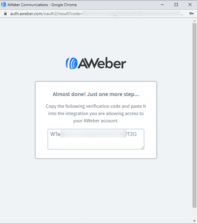 ARForms Aweber